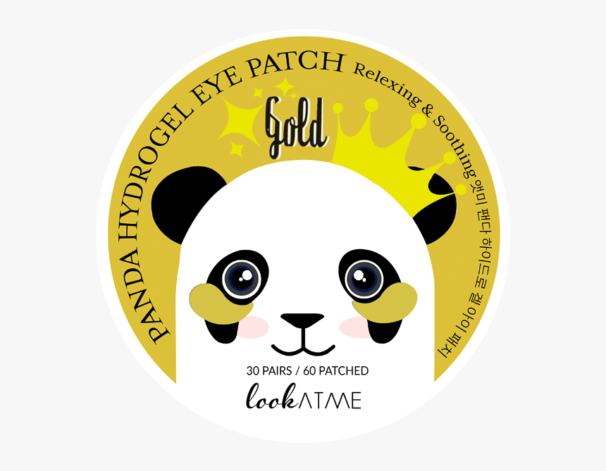 Eyepatch Transparent Cartoon Eye - Look At Me Panda Hydrogel Eye Patch Review, HD Png Download
