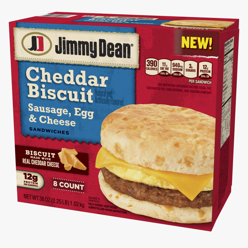 Jimmy Deans Cheddar Biscuit, HD Png Download