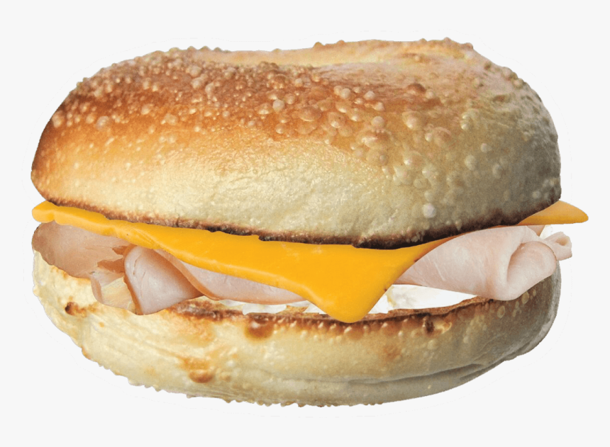 Bragel Ham And Cheese - Ham & Cheese Bagel, HD Png Download