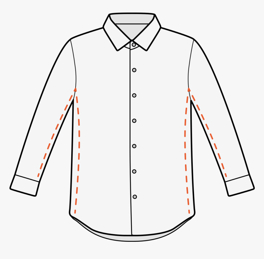 Long-sleeved T-shirt, HD Png Download