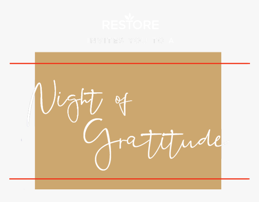 Gratitude , Png Download - Calligraphy, Transparent Png