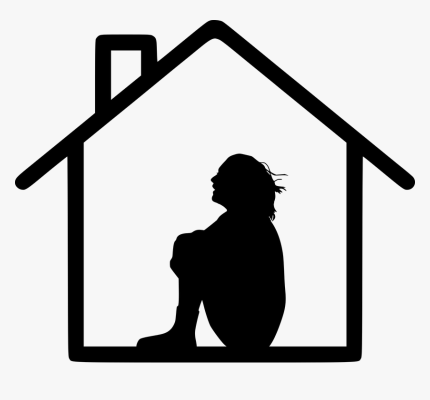 Depression Silhouette, HD Png Download