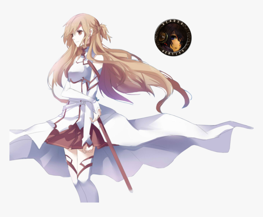 Sword Art Online Render - Yuuki Asuna Sword Art Online, HD Png Download