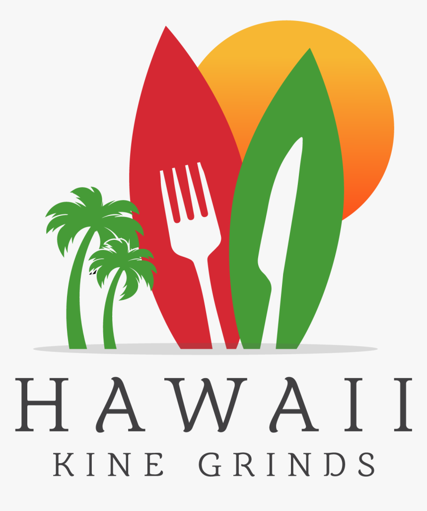 Hawaii Kine Grinds - Graphic Design, HD Png Download