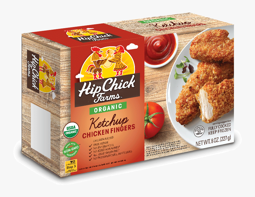 Organic Ketchup Chicken Fingers - Hip Chick Farms Organic Ketchup Chicken Fingers 14, HD Png Download