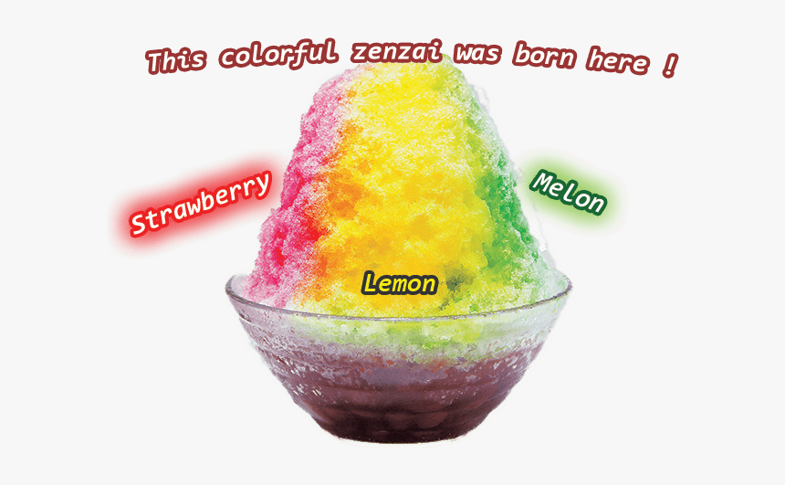 3 Colored Kintoki - Halo-halo, HD Png Download