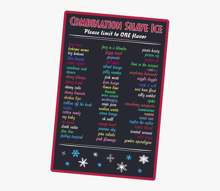 Frost Bites Combination Shave Ice-2 - Display Device, HD Png Download