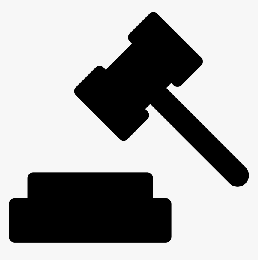 Computer Icons Hammer Gavel - Legal Hammer Icon Png, Transparent Png