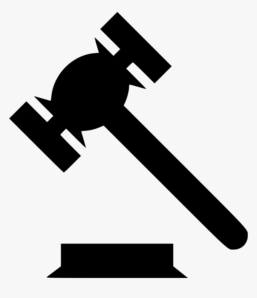 Law Gavel Judge Auction Clip Art - Clip Art Auction, HD Png Download