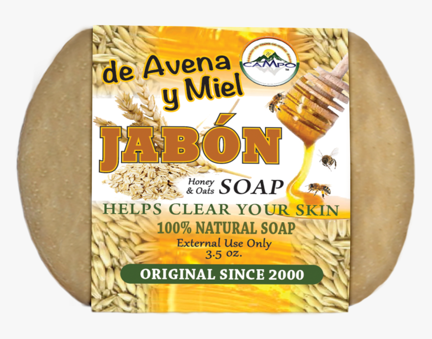 Jabon De Avena Con Miel, HD Png Download