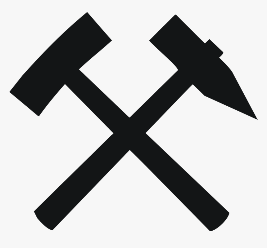 Hammer, Chisel, Chipping, Worker, Craft, Carpenter - Symbol For Working Class, HD Png Download