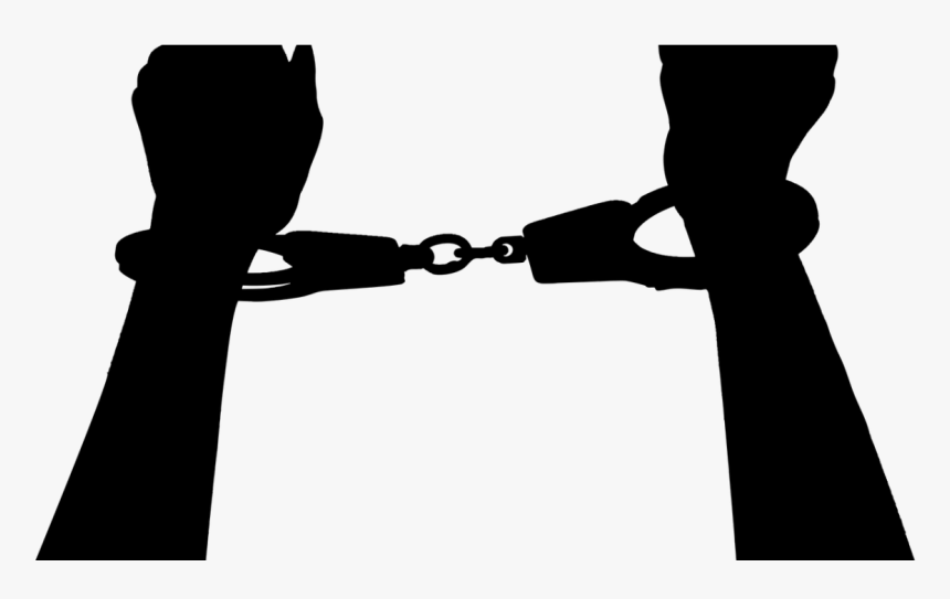 Transparent Gavel Silhouette Png - House Arrest Clip Art, Png Download