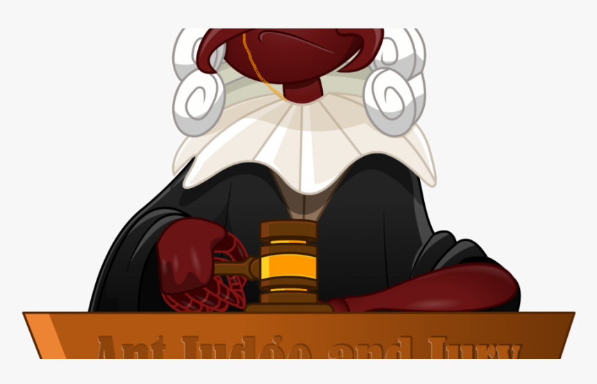 Judge Clipart Judge Jury - Cartoon, HD Png Download