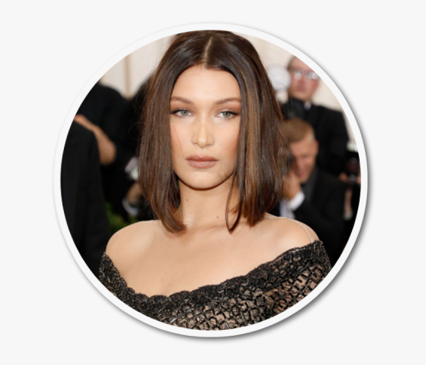 Bella Hadid - Bella Hadid Long Bob, HD Png Download