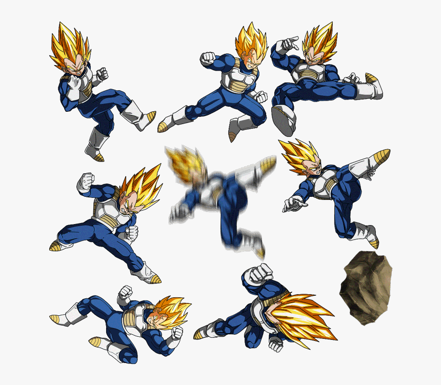 New Power From Training Super Vegeta [thread] Https - Cartoon, HD Png Download