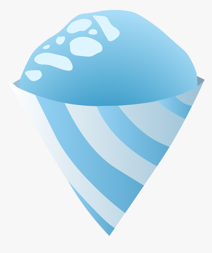 Blue,aqua,headgear - Sno Cones Clip Art, HD Png Download