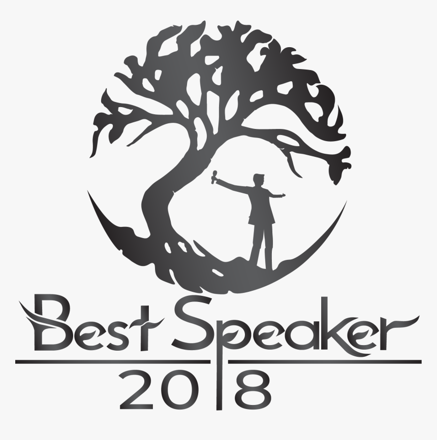 Best Speaker Best Speaker Logo- - Silhouette, HD Png Download