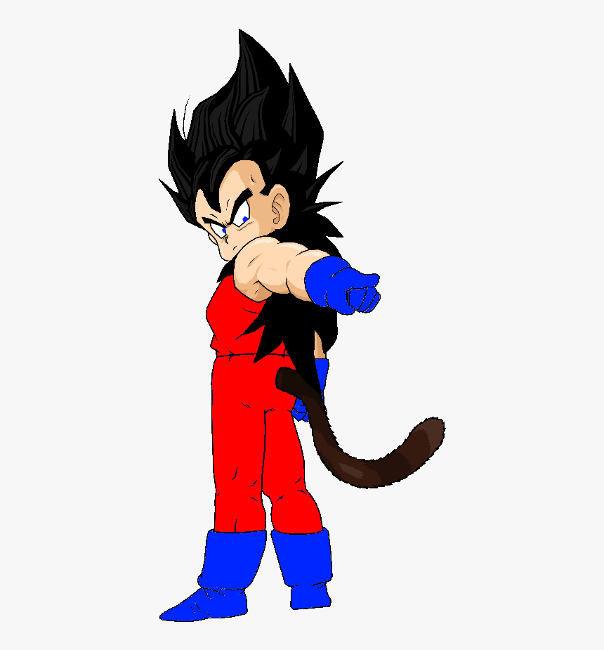 Style - Dbz Kid Vegeta, HD Png Download