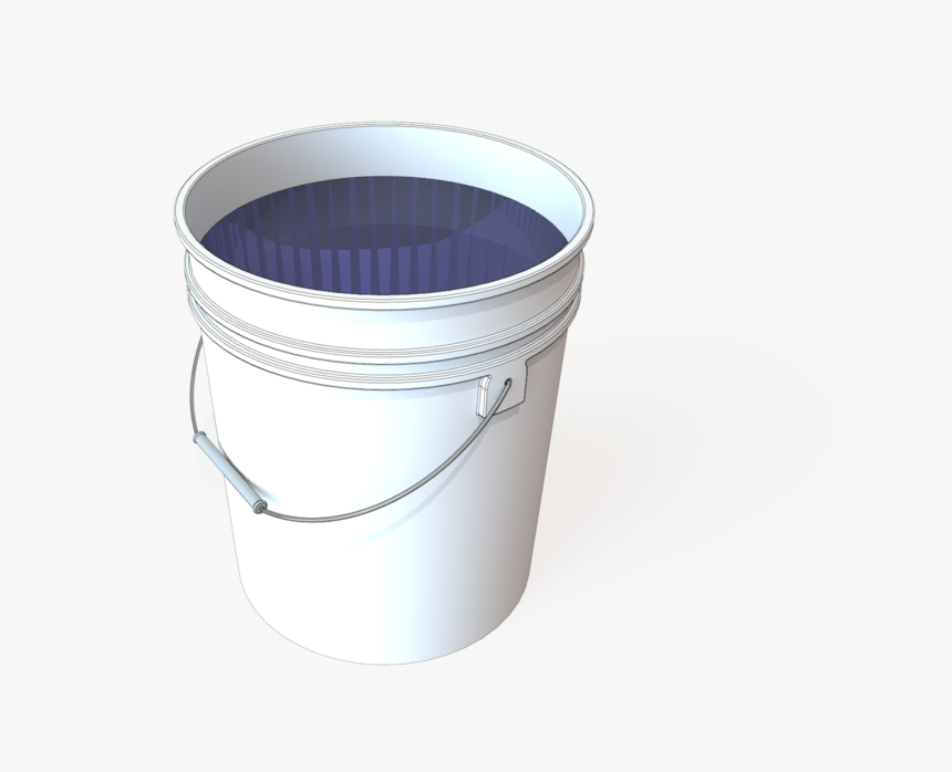 Bucket Transparent 5 Gallon - 5 Gallon Bucket Png, Png Download
