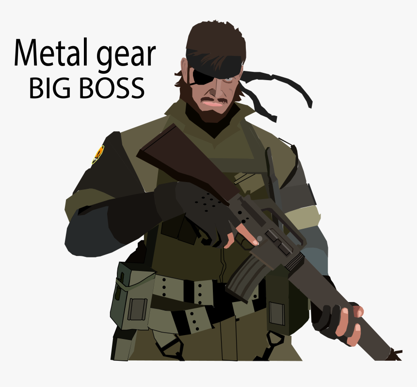 Discover Ideas About Metal Gear - Big Boss, HD Png Download