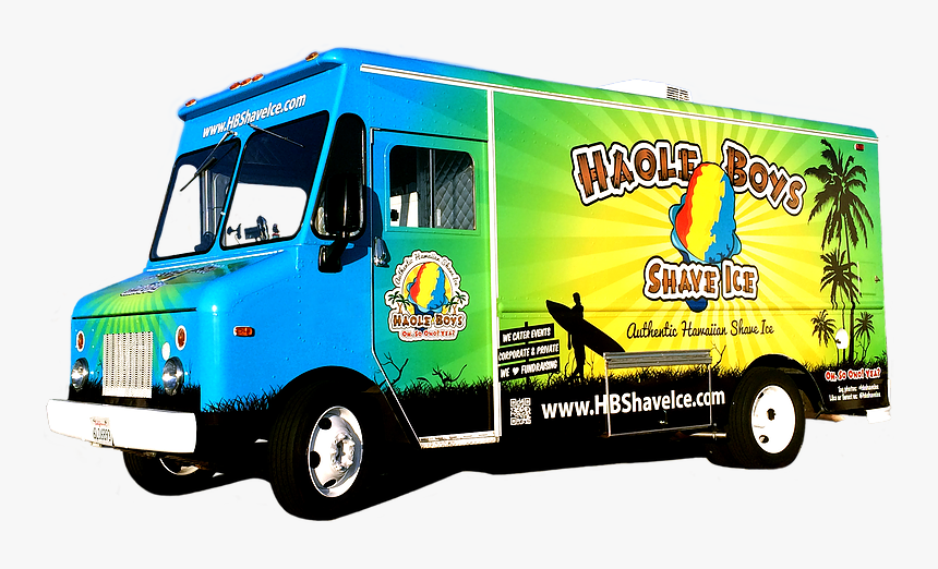 Shave Ice Food Truck Orange County, Ca - Shave Ice Food Truck, HD Png Download