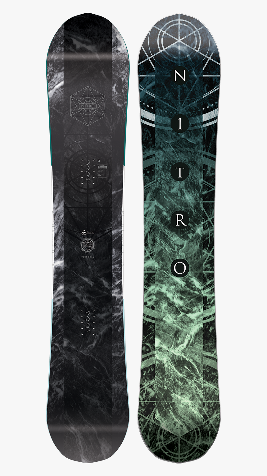 Nitro Victoria Snowboard 2019 - Snowboard, HD Png Download