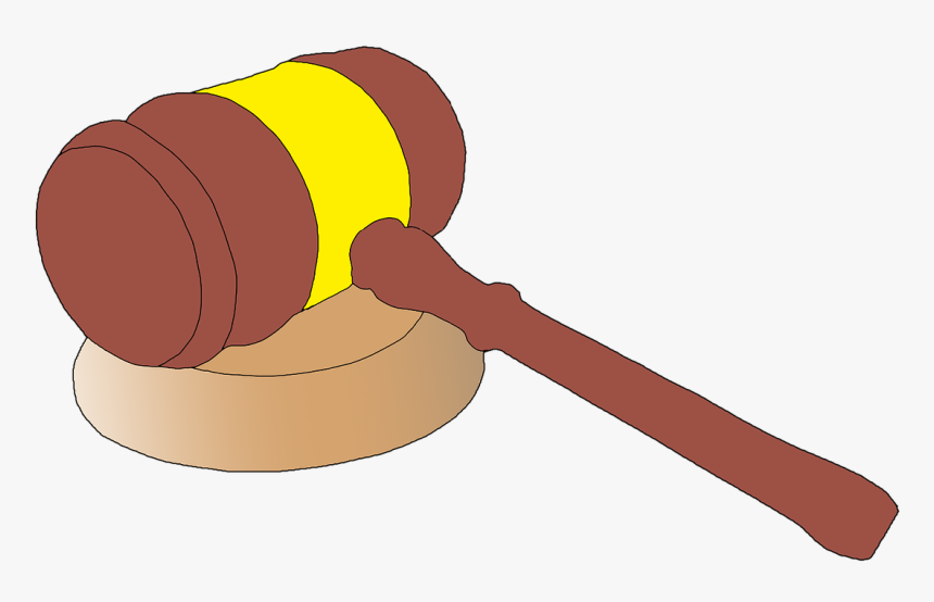Gavel Hammer Judge Free Picture - Gavel, HD Png Download