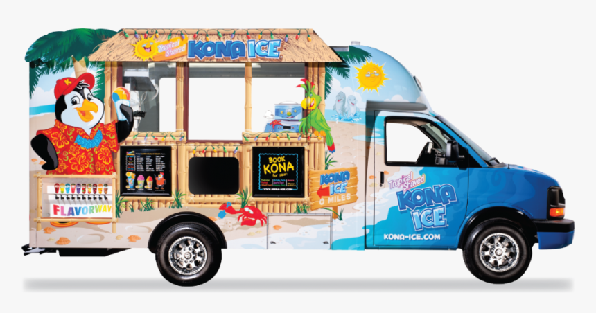 Kona Ice Of Brea - Kona Ice Food Truck, HD Png Download