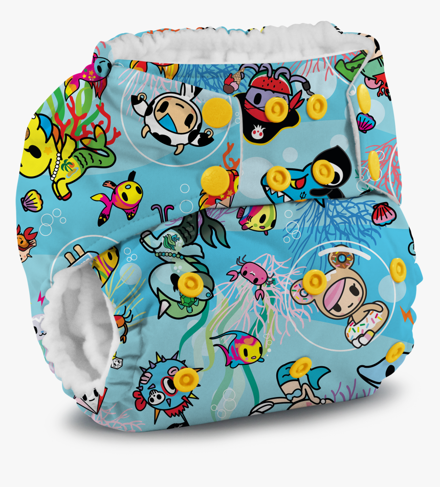 Tokidoki X Kanga Care Rumparooz Cloth Diaper - Diaper, HD Png Download