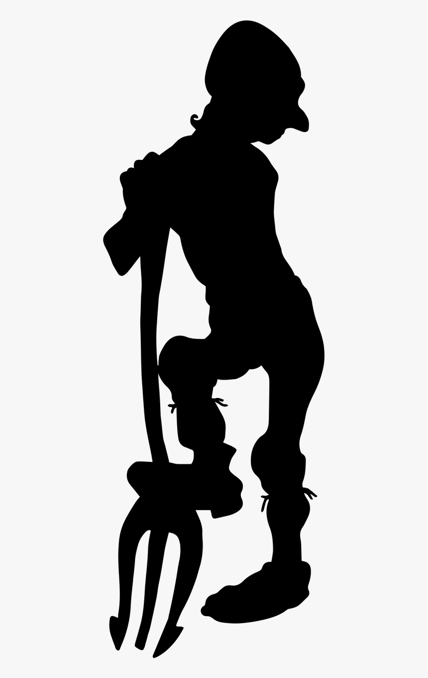 Silhouette Black Shape - Silhouette, HD Png Download