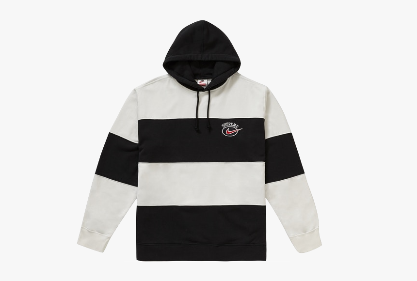 Supreme Nike Stripe Hoodie, HD Png Download