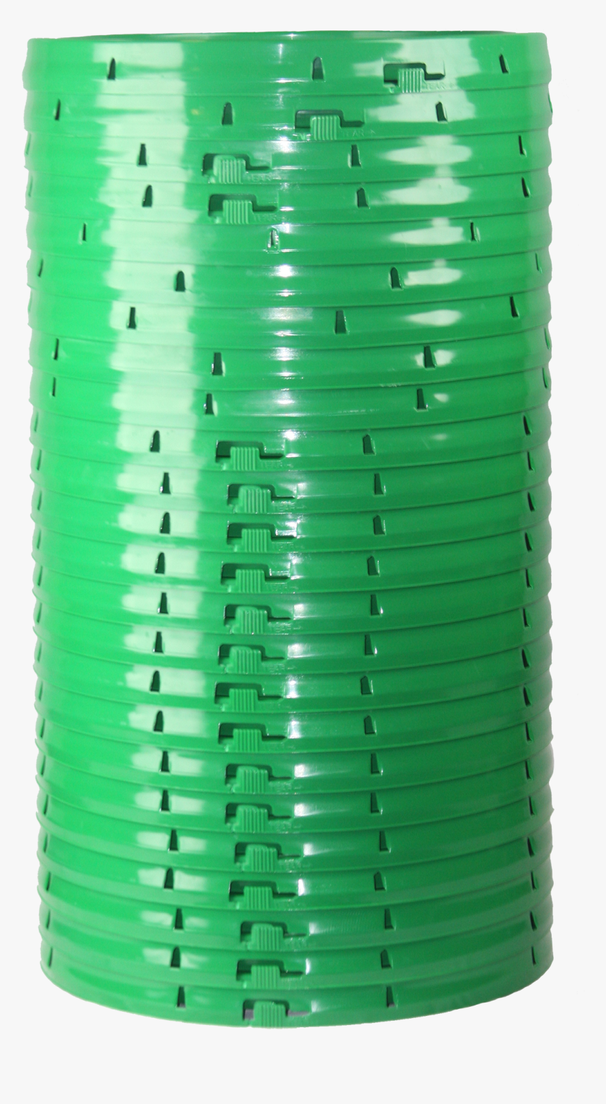 Green Plastic Lid With Gasket And Tear Tab Fits - Plastic, HD Png Download