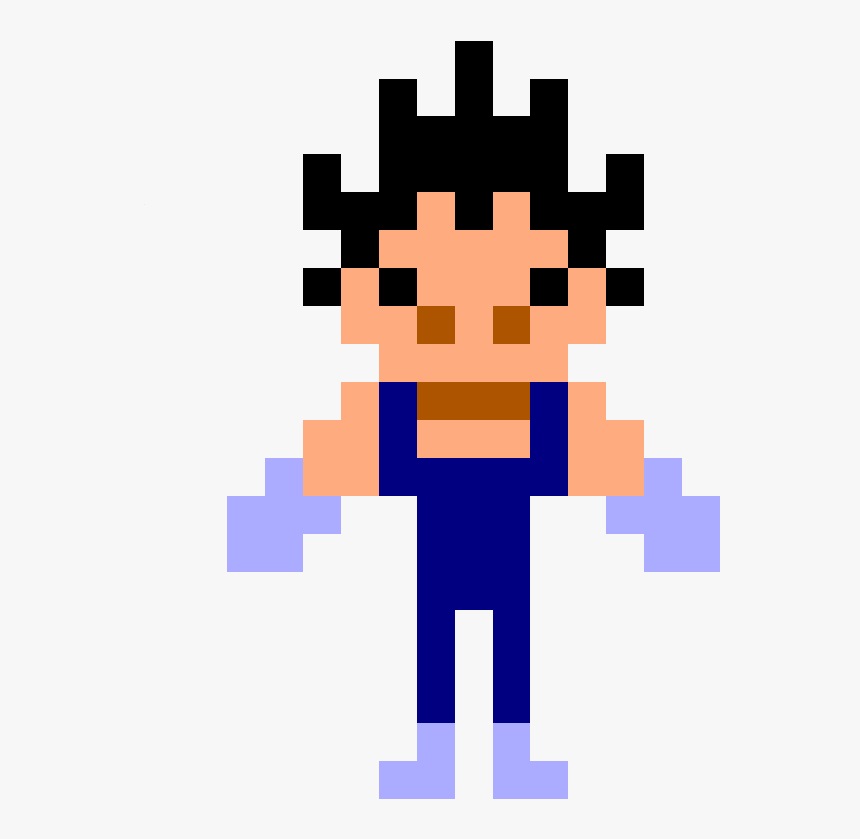 2018 - 10 - 08 - Vegeta 8-bit - Vegeta 8 Bit, HD Png Download