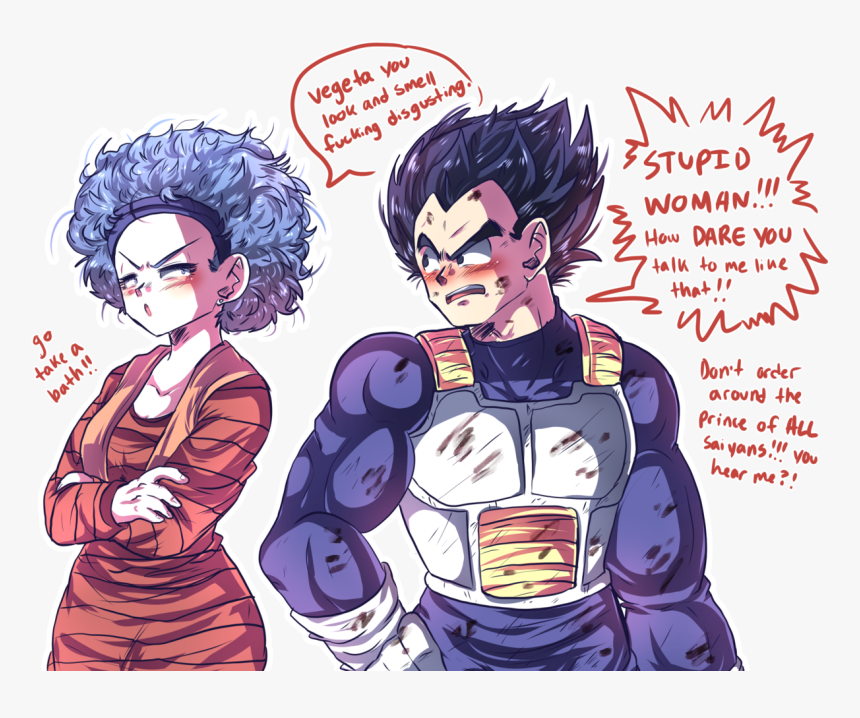 Dbs Vegeta X Bulma, HD Png Download