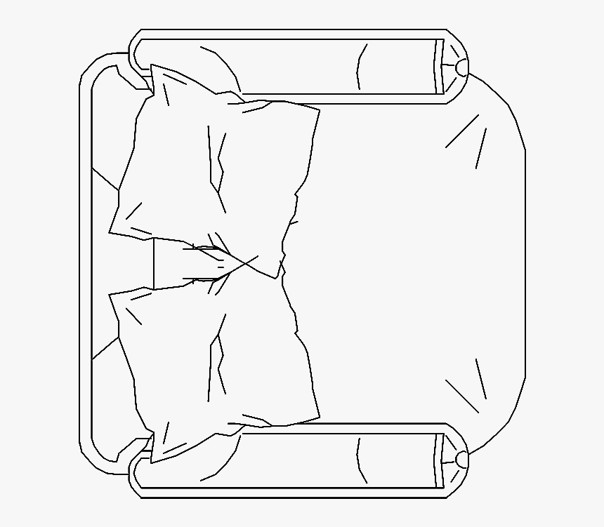 Transparent Chair Top View Png - Couch, Png Download