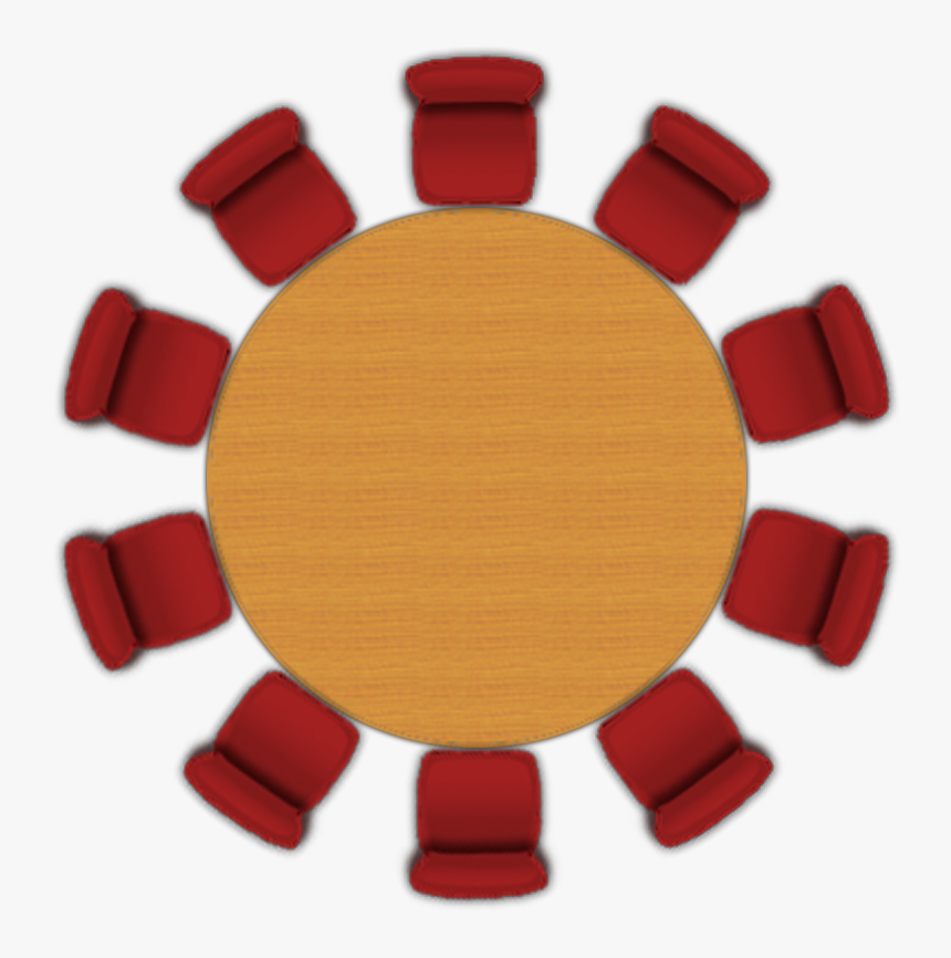 Furniture Clipart Top View - Tables Top View Png, Transparent Png