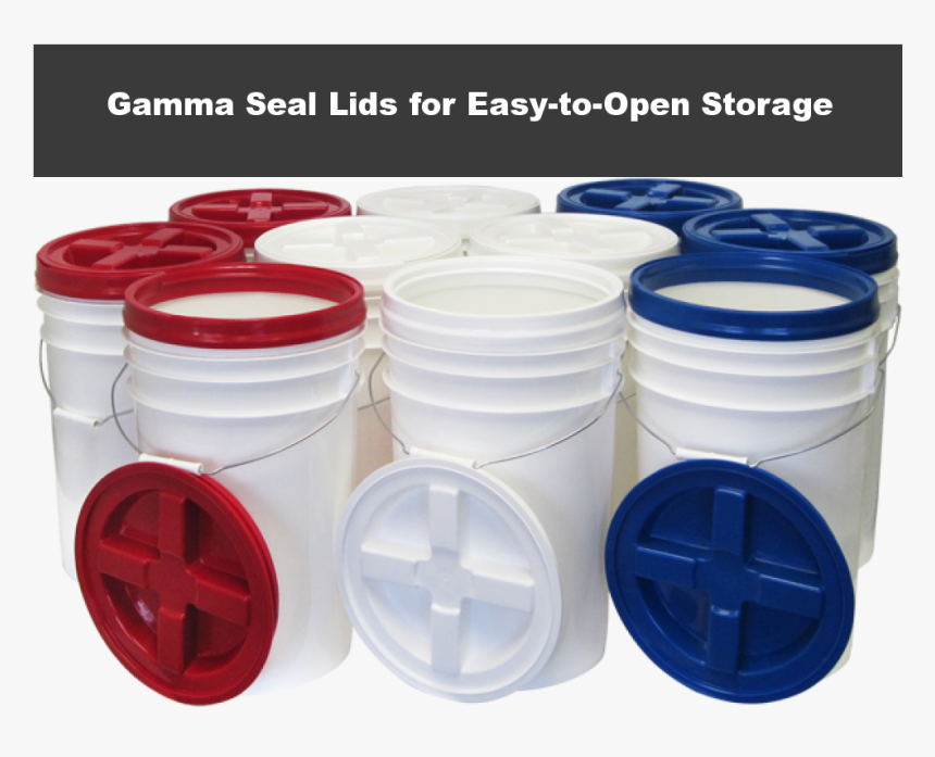 Gamma Seal Lids For Easy To Open Storage, HD Png Download