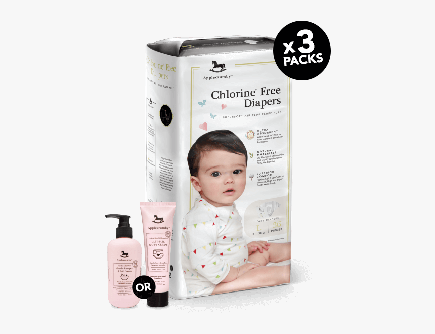 Applecrumby And Fish Diapers, HD Png Download