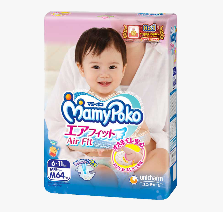 Mamypoko Air Fit Tape Diaper - Mamy Poko Air Fit, HD Png Download