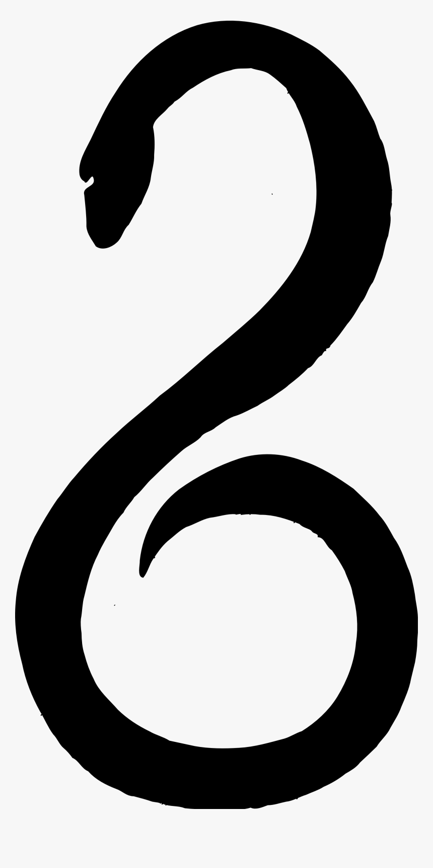 Snake Serpent Clip Art - Snake Symbol Png, Transparent Png