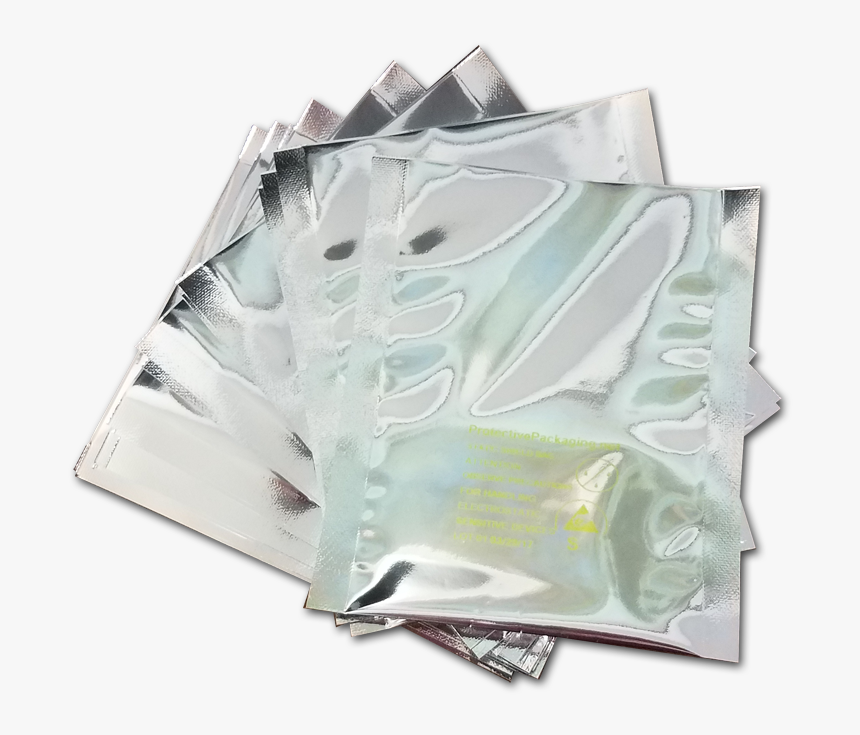 Transparent Static Electricity Png - Esd Shielding Bag, Png Download