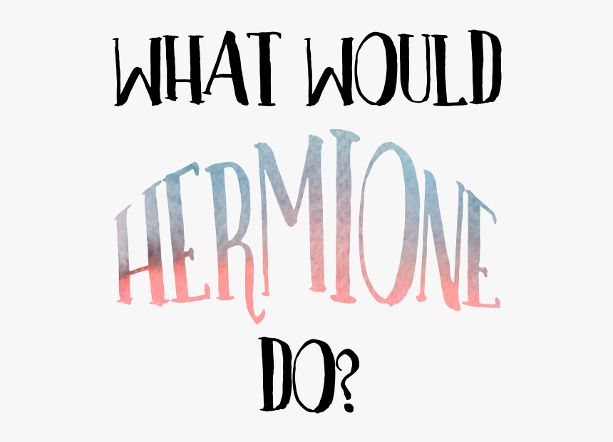 Would Hermione Do, HD Png Download