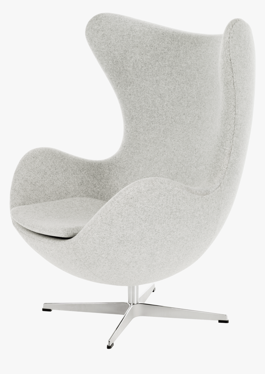 Egg Chair White Png, Transparent Png