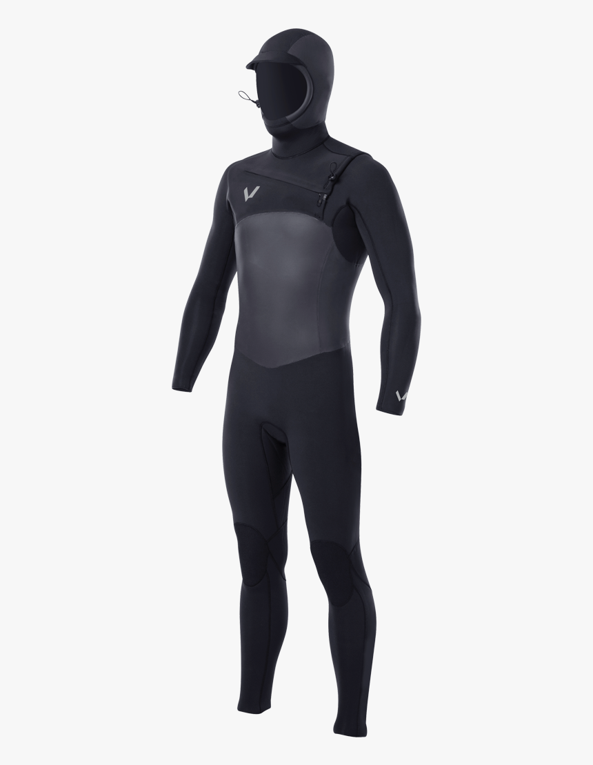 Supreme Mens Chest-zip Hood - Wetsuit, HD Png Download