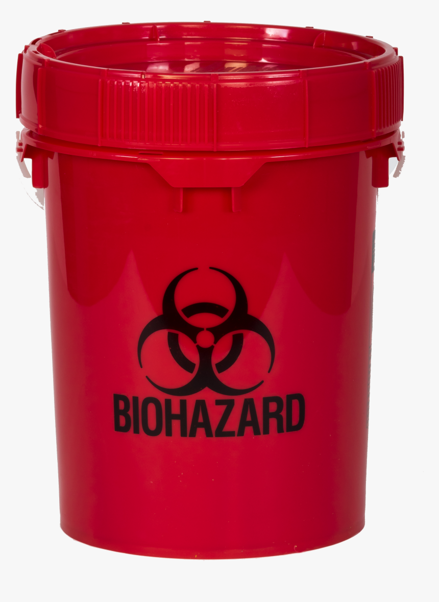 Red Biohazard Container, HD Png Download