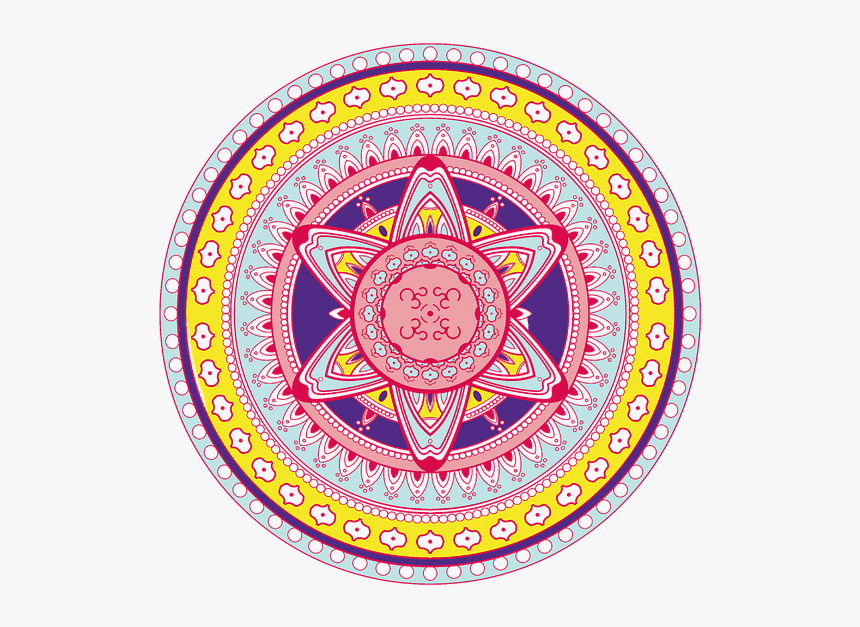 Mandala, Mandala Drawing, Mandala Art - Mandala En Budismo, HD Png Download