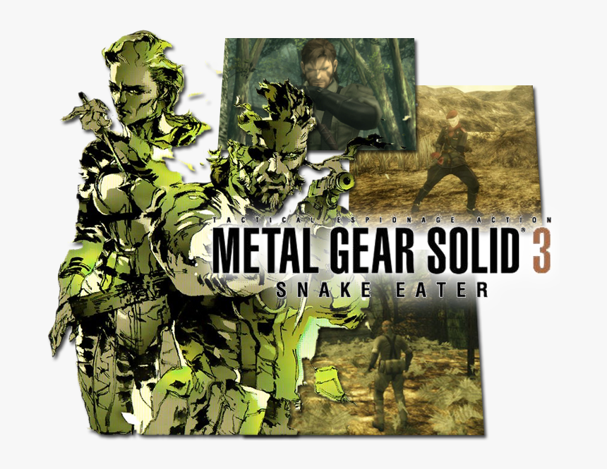 Metal Gear Solid Snake Eat, HD Png Download