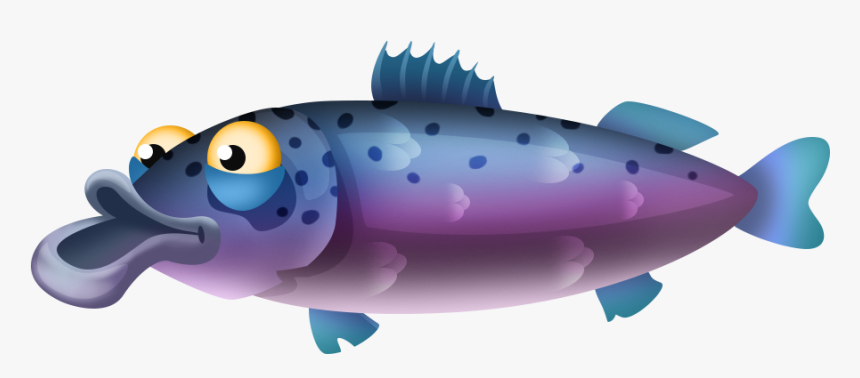 Northern Pike , Png Download - Cute Golden Trout Png, Transparent Png