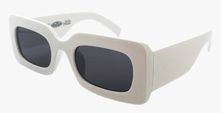 white square frame sunglasses