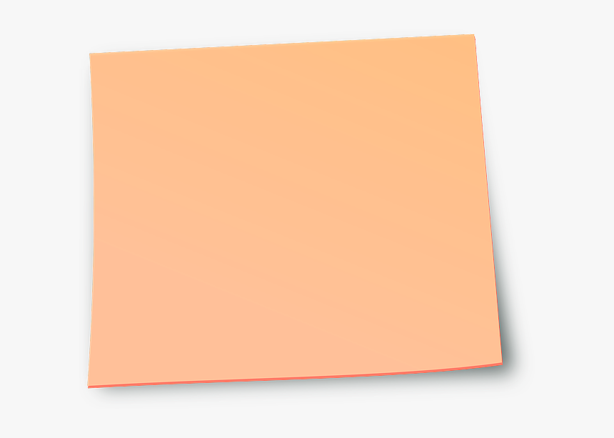 Transparent Postit Png - Construction Paper, Png Download